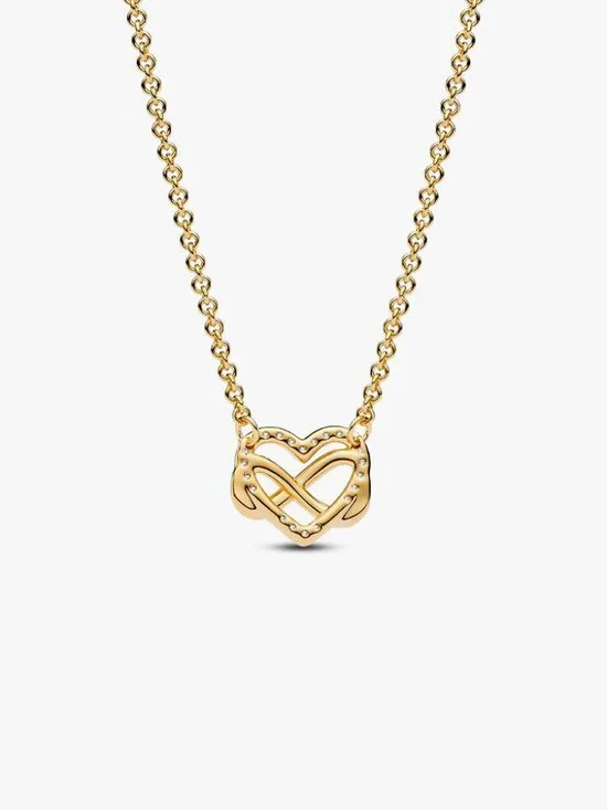 Pandora Sparkling Infinity Heart Collier Necklace - Picture 3 of 5